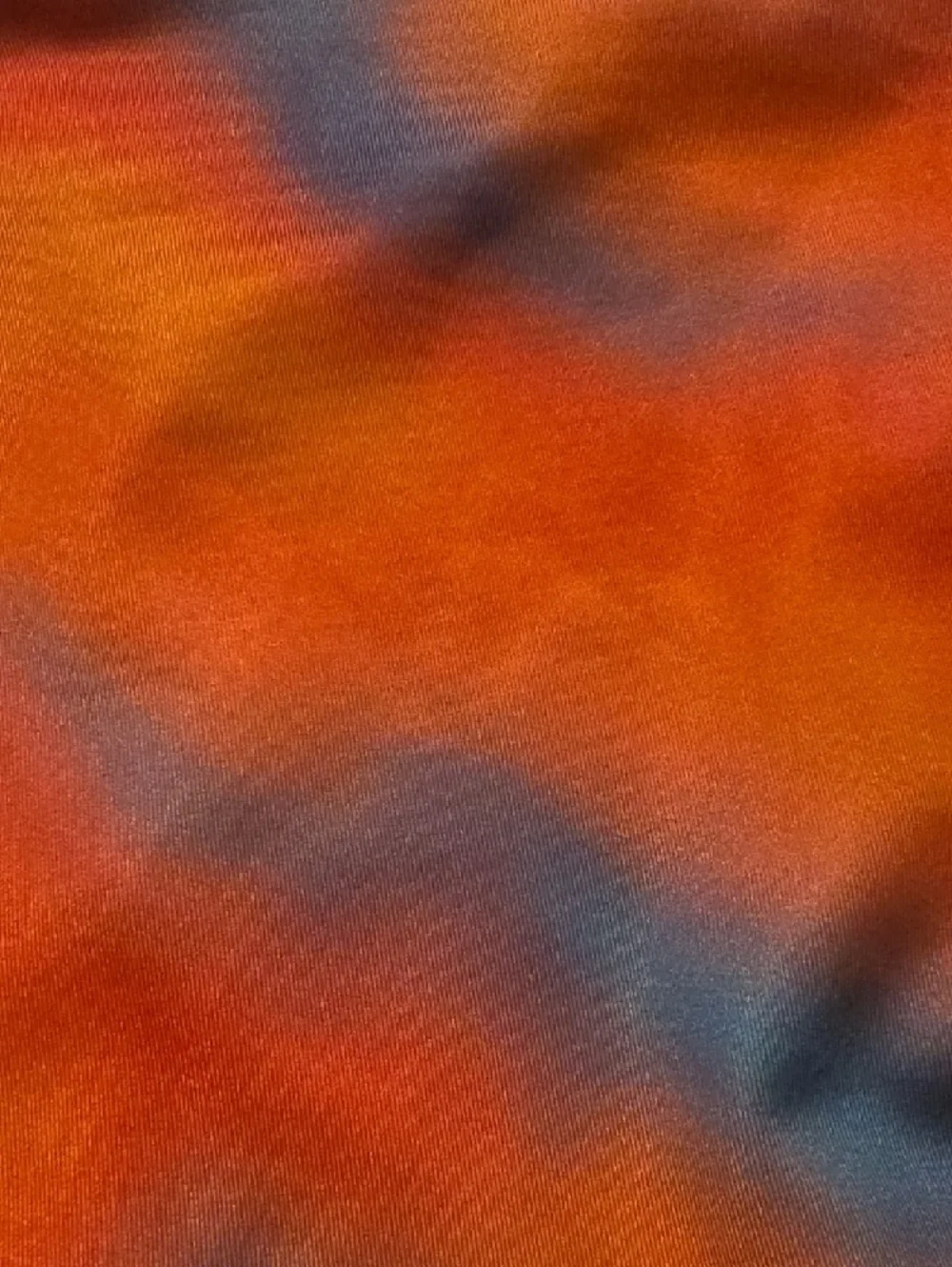 Peixoto orange vibrant coverage